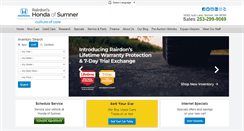 Desktop Screenshot of hondaofsumner.com